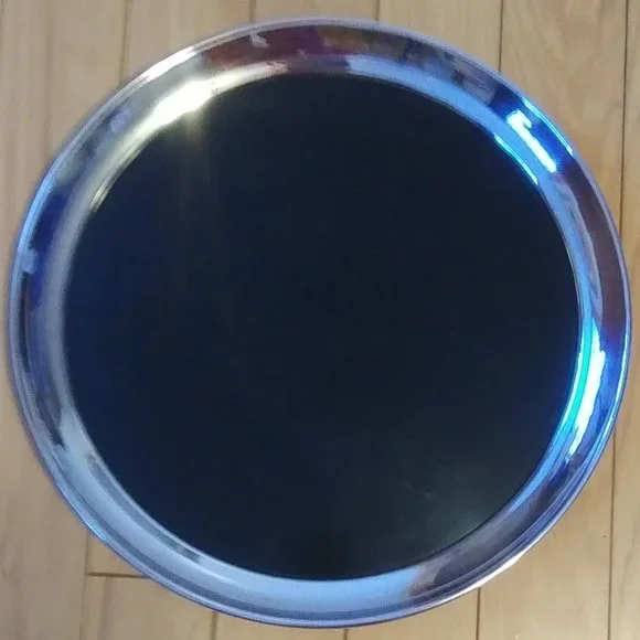 Gorham Accents Round Silverplate Tray Stamped Gorham Ep Yc843